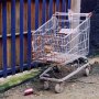 Trolley with Coke Can